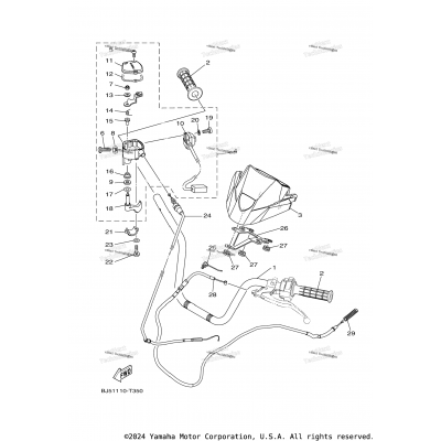 Steering Handle & Cable