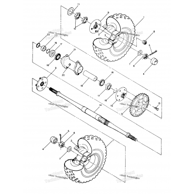Rear Wheel Drive Assembly