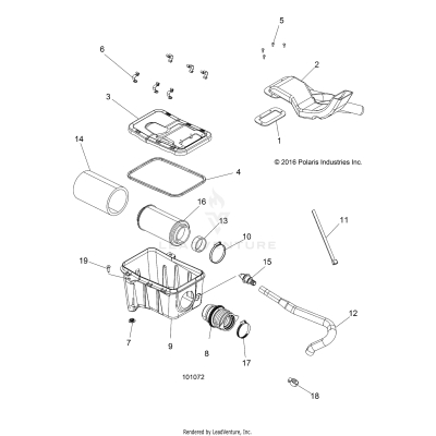 ENGINE, AIR INTAKE SYSTEM - A19SEA57R1/SEE57R1/7 [101072]