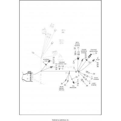 WIRING HARNESS, MAIN (8 OF 10)