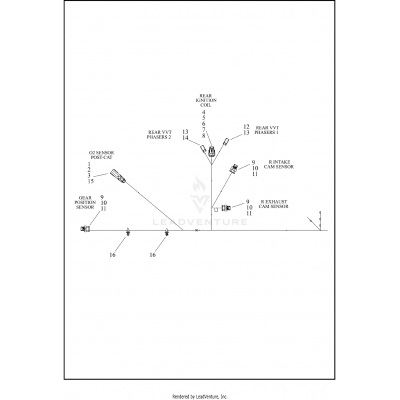 WIRING HARNESS, ENGINE (4 OF 4)