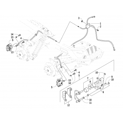 HYDRAULIC BRAKE ASSEMBLY