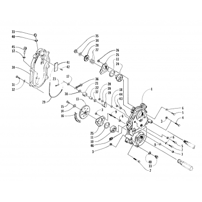 DRIVE/DROPCASE ASSEMBLY