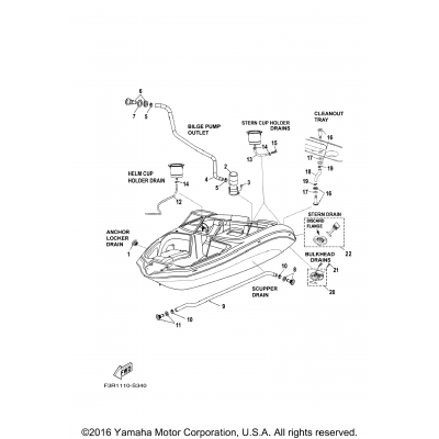 Deck Drain Fittings