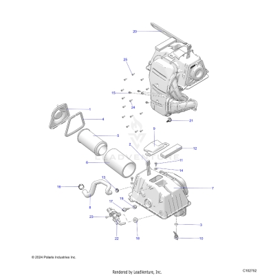 ENGINE, AIR INTAKE - A25SVA85A4 (C102752)
