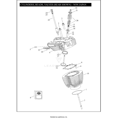 CYLINDERS, HEADS, & VALVES 110™ - NON JAPAN