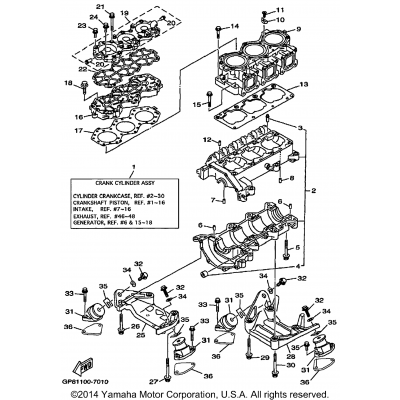 Cylinder Crankcase