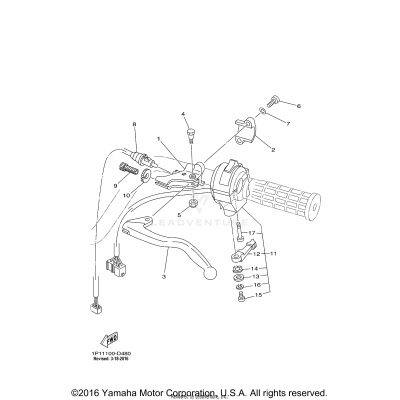 HANDLE SWITCH LEVER