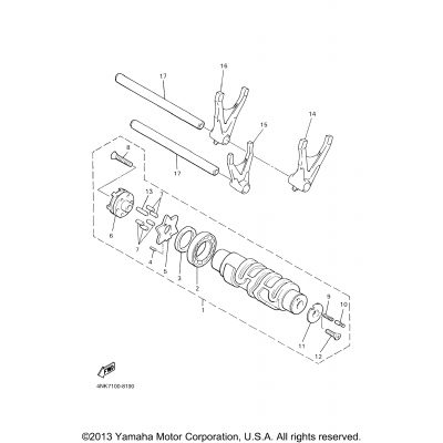 Shift Cam Fork