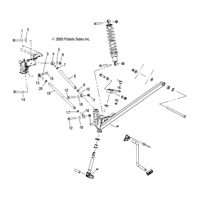 Suspension, Front & Radius Rods