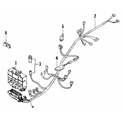 ECU AND ECU HARNESS ASSEMBLIES