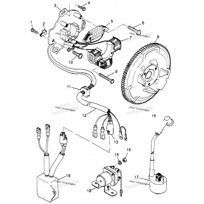 Magneto Sport 400L & Trail Blazer W97ba25c (4940124012D010)