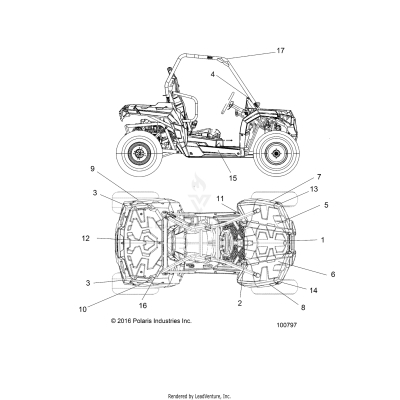 BODY, DECALS - A17HAA15N7 (100797)