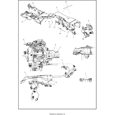 WIRING HARNESS, MAIN (9 OF 11)