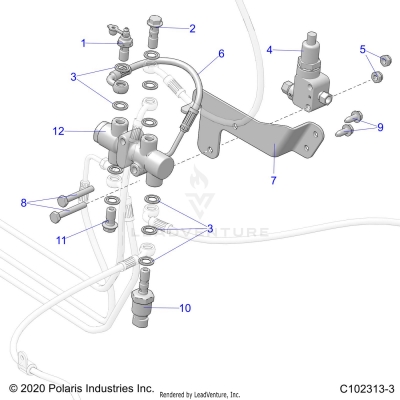 BRAKES, VALVE SYSTEM - A255SEE57P2/P4 (C102313-3)