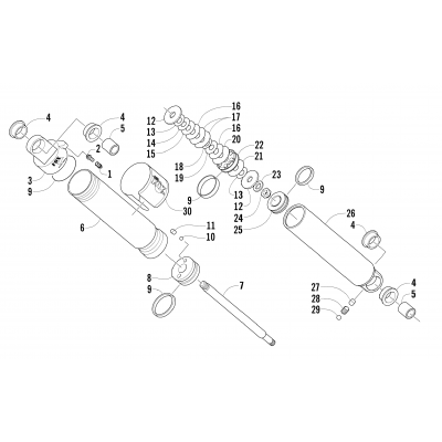 FRONT SUSPENSION SHOCK ABSORBER