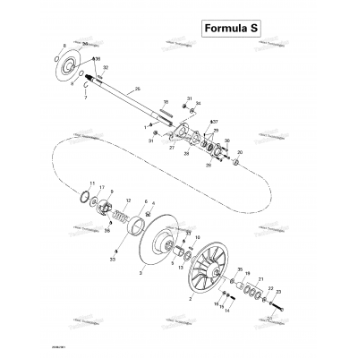 Driven Pulley (Formula S)