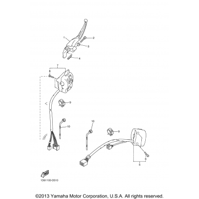 Handle Switch Lever