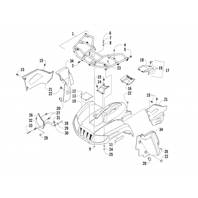 FRONT BODY PANEL ASSEMBLY