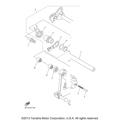 Shift Cam Fork