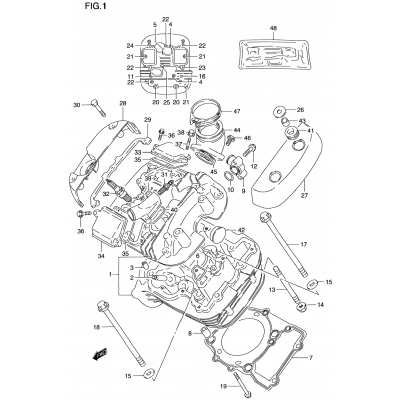 CYLINDER HEAD (FRONT)