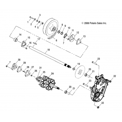 Drive Train, Drive Shaft & Jackshaft