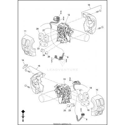 SWITCHES, HANDLEBAR