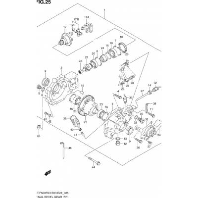 FINAL BEVEL GEAR (FRONT)