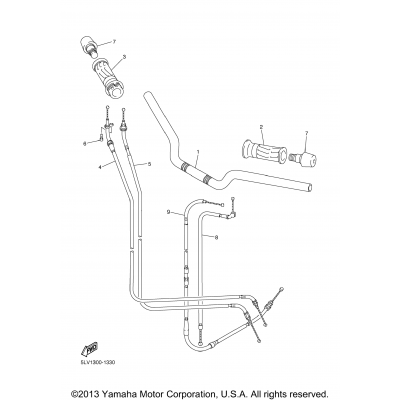 Steering Handle Cable