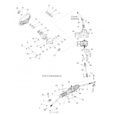 Steering, Steering Asm