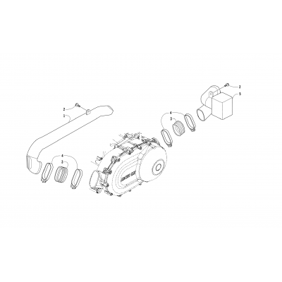 BELT COOLING ASSEMBLY