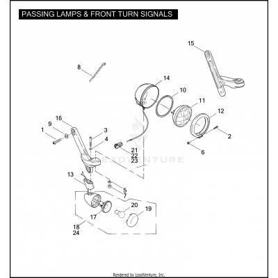 PASSING LAMPS & FRONT TURN SIGNALS