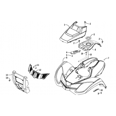 FRONT BODY PANEL ASSEMBLY