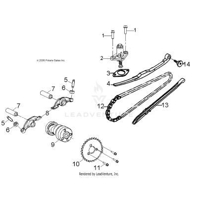 ENGINE, CAM CHAIN - A25YKA11B1/B5 (49AT6VCAMCHAIN07OTLW90)