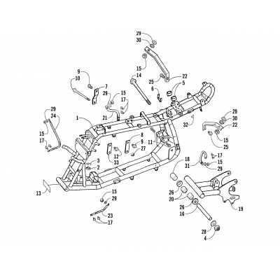 FRAME AND RELATED PARTS