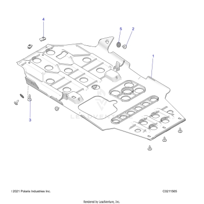BODY, SKID PLATES - A25SLZ95AF (C0211565)