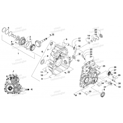 TRANSAXLE CASE/COVER