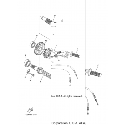 Steering Handle Cable