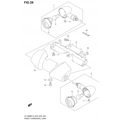 FRONT TURNSIGNAL LAMP