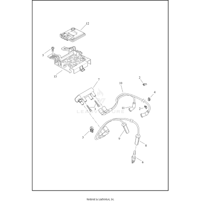 ELECTRONIC CONTROL MODULE (ECM) AND COIL