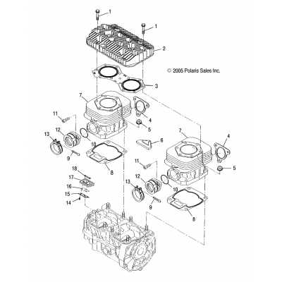 Engine, Cylinder S14cb5bsa/Bsl/Bel