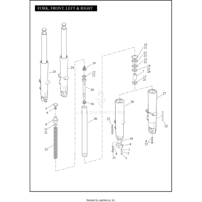 FORK, FRONT, LEFT & RIGHT