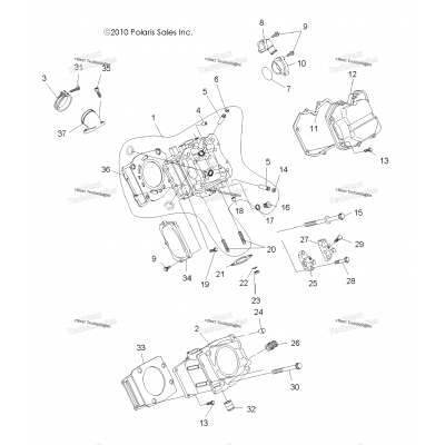 Engine, Cylinder & Head