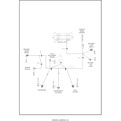 WIRING HARNESS, FAIRING (2 OF 2)