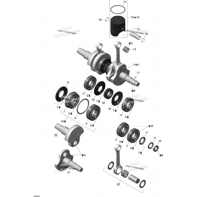 Crankshaft And Pistons