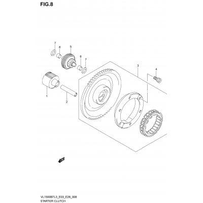 STARTER CLUTCH