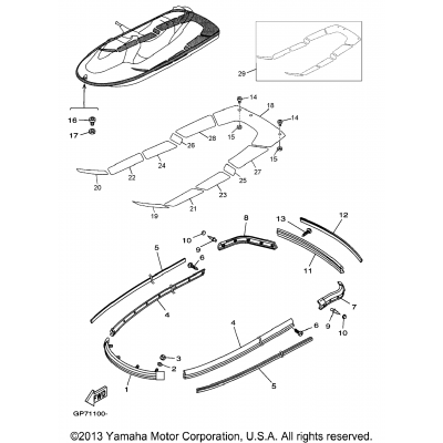 Gunwale Mat