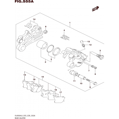 REAR CALIPER