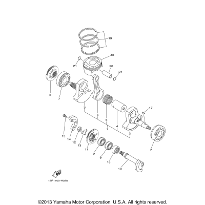 Crankshaft Piston