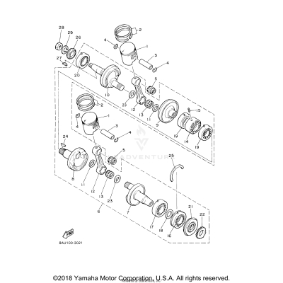 CRANKSHAFT PISTON